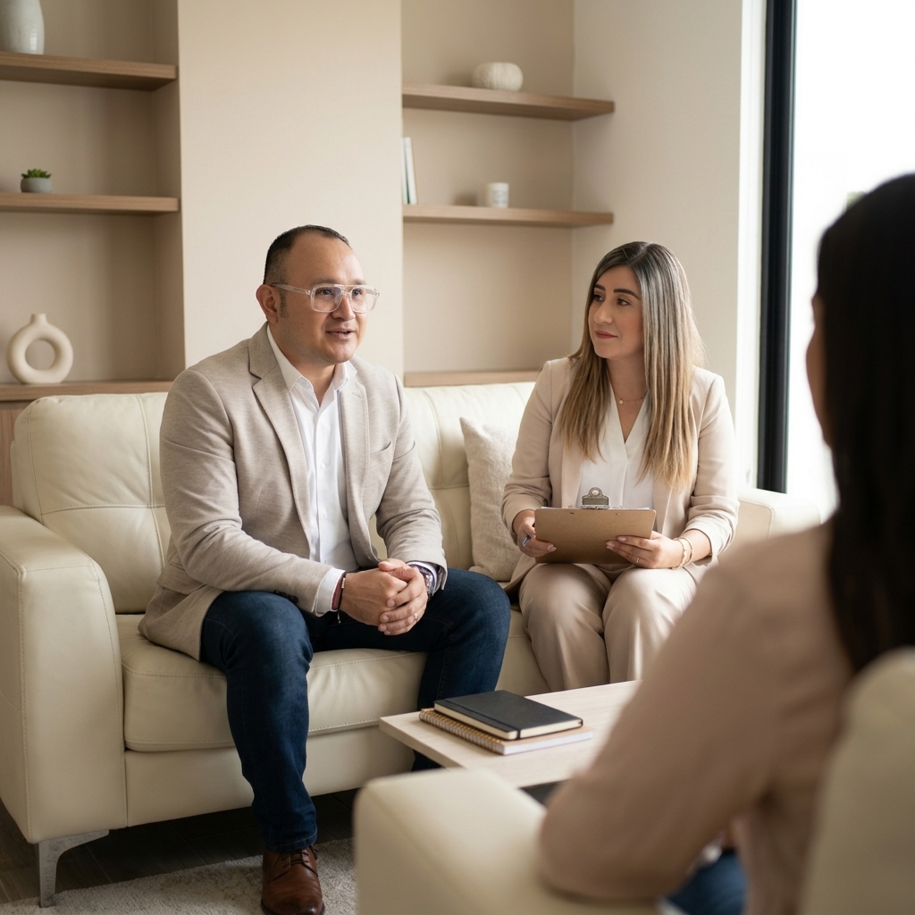 Pareja acompañada en el programa Superando la Indiferencia